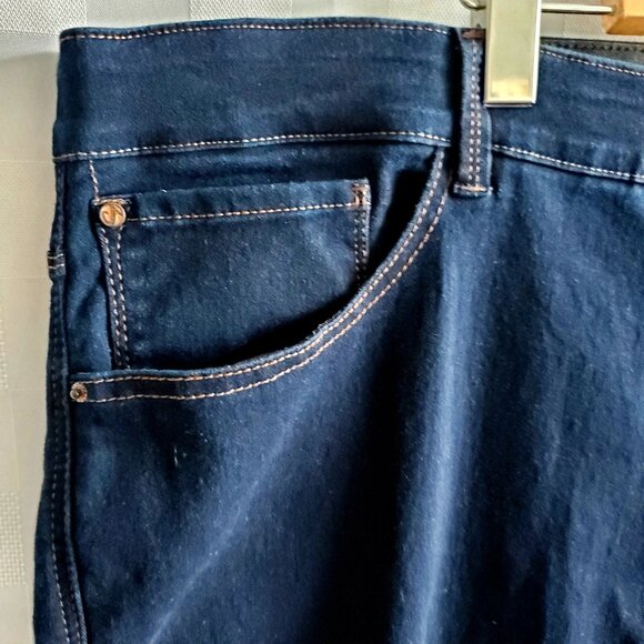 CURVE APPEAL High Rise Tummy Tucking Jeans Skinny Ankle Comfy Fitted Weekend - Picture 7 of 11